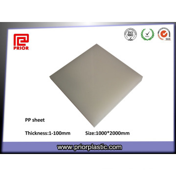 Prior Plastic PP Sheet with Natural Color